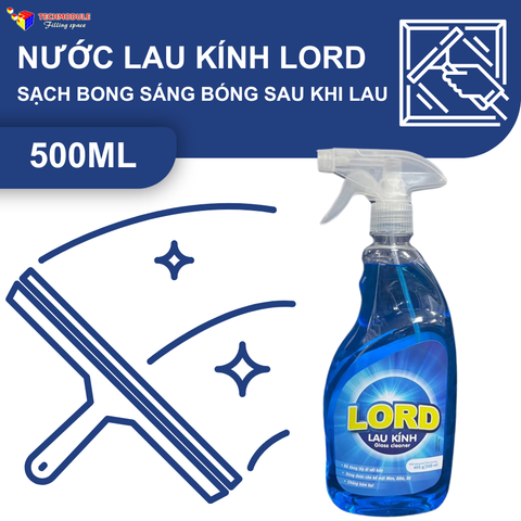 Nước lau kính hãng Lord (1 thùng 12 chai)