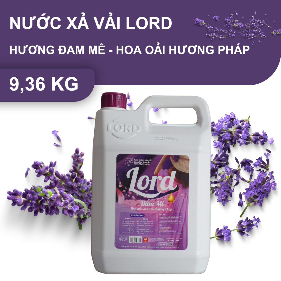 Nước xả làm mềm vải Lord nhiều hương thơm để lựa chọn