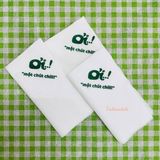 


																	 Khăn giấy ăn in logo ƠI MỘT CHÚT CHILL! 