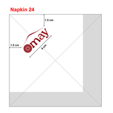 


																	 Khăn giấy ăn in logo OMAY 