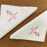 


																	 Khăn giấy ăn in logo ONE KAFE 
