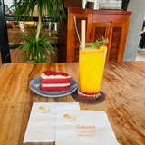 


																	 Khăn giấy ăn in logo PALM CAFE 