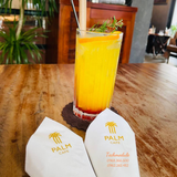


																	 Khăn giấy ăn in logo PALM CAFE 