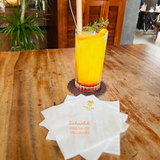 


																	 Khăn giấy ăn in logo PALM CAFE 