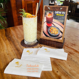 


																	 Khăn giấy ăn in logo PALM CAFE 