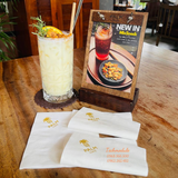 


																	 Khăn giấy ăn in logo PALM CAFE 