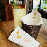 


																	 Khăn giấy ăn in logo PALM CAFE 