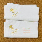 


																	 Khăn giấy ăn in logo PALM CAFE 