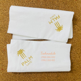 


																	 Khăn giấy ăn in logo PALM CAFE 