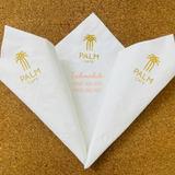


																	 Khăn giấy ăn in logo PALM CAFE 