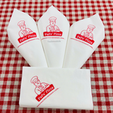 


																	 Khăn giấy ăn in logo PAPA PIZZA 