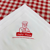 


																	 Khăn giấy ăn in logo PAPA PIZZA 