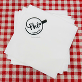 


																	 Khăn giấy ăn in logo PHÊ COFFEE 