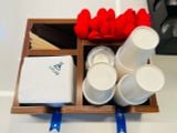 


																	 Hộp đựng giấy ăn để bàn phù hợp với kích thước giấy 330x330mm và 240x240mm 