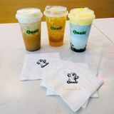 


																	 Khăn giấy ăn in logo QUAFÉ 