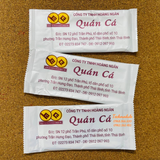 


																	 Khăn ướt màng ngọc in logo QUÁN CÁ 