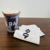 


																	 Khăn giấy ăn in logo RA CAFE 