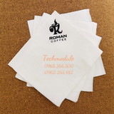 


																	 Khăn giấy ăn in logo ROMAN COFFEE 