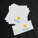 


																	 Khăn giấy ăn in logo RUNRICE 