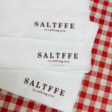 


																	 Khăn giấy ăn in logo SALTFFE 