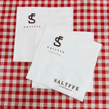 


																	 Khăn giấy ăn in logo SALTFFE 