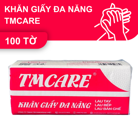 Khăn giấy lau tay, lau đa năng TMCARE