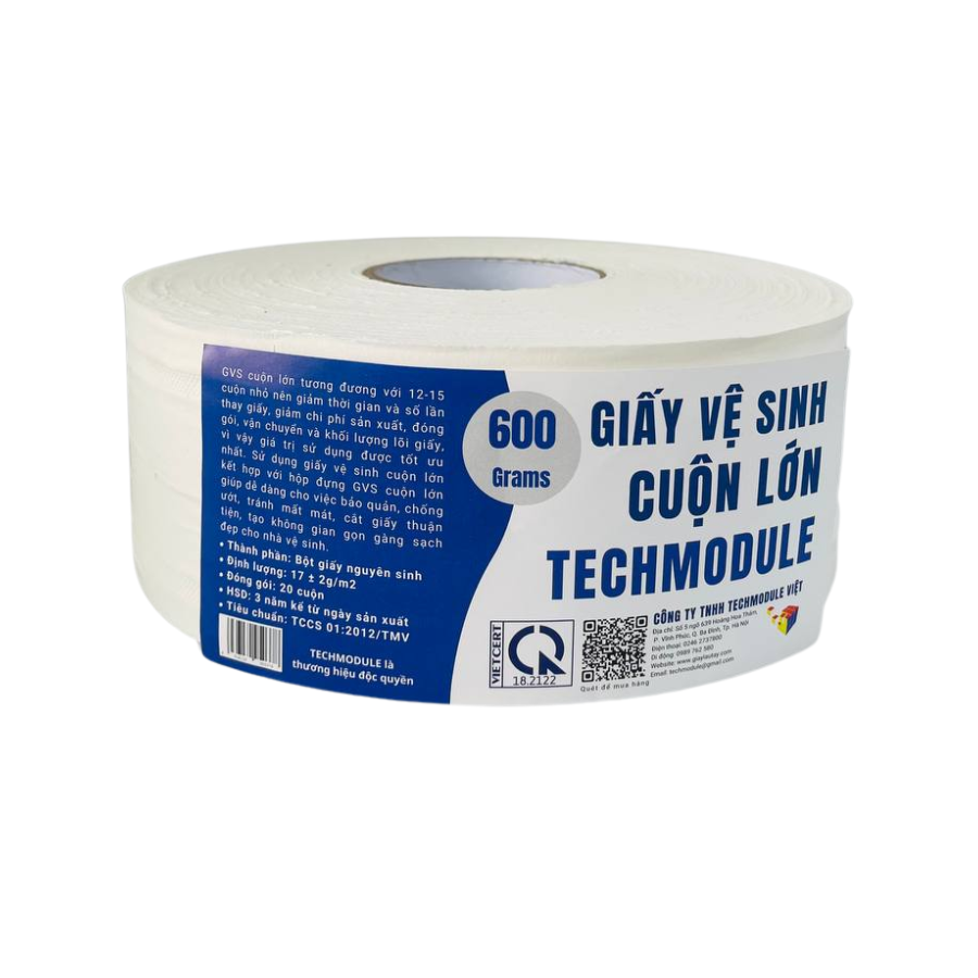  Giấy vệ sinh cuộn lớn TECHMODULE 