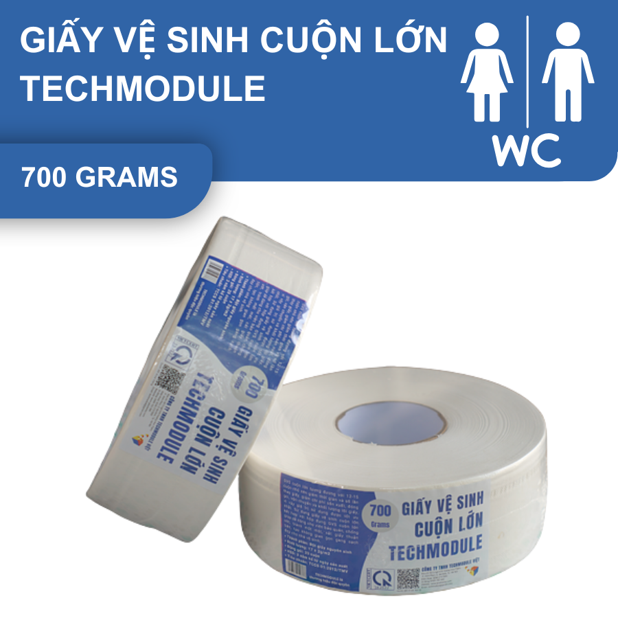 Giấy vệ sinh cuộn lớn TECHMODULE