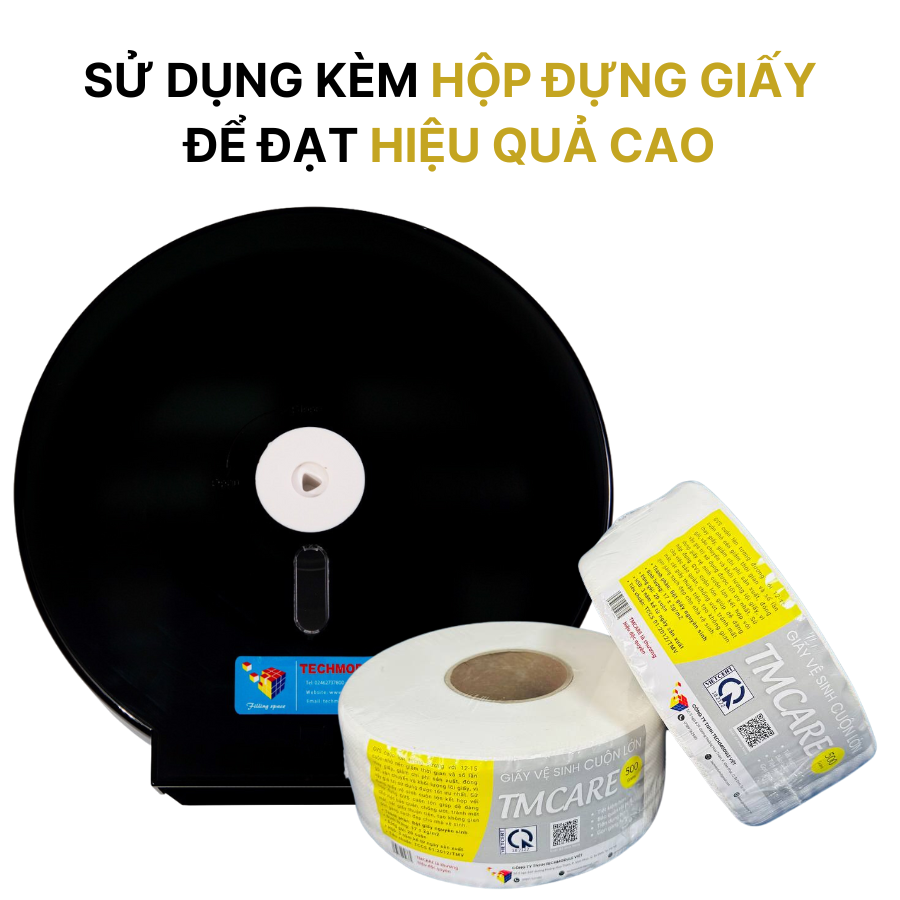 Giấy vệ sinh cuộn lớn TMCARE 