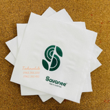


																	 Khăn giấy ăn in logo SAVANEE 