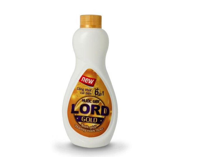 Thùng 36 chai x 300 grams nước giặt Lord Gold hương nước hoa