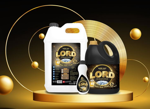 Thùng 36 chai x 300 grams nước giặt Lord Diamond hương nước hoa Pháp