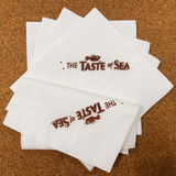 


																	 Khăn giấy ăn in logo THE TASTE OF SEA 