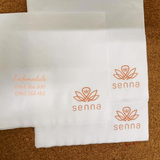 


																	 Khăn giấy ăn in logo SENNA 
