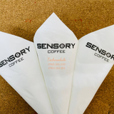 


																	 Khăn giấy ăn in logo SENSORY COFFEE 