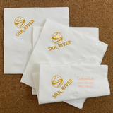 


																	 Khăn giấy ăn in logo SILK RIVER 