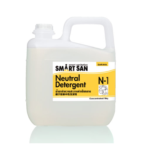 Dung dịch tẩy rửa trung tính hãng SARAYA NHẬT BẢN mã N-1 can 5Kg