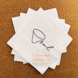 


																	 Khăn giấy ăn in logo OSOL 