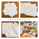 


																	 Khăn giấy ăn in logo TABLE STAR 