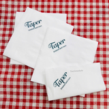


																	 Khăn giấy ăn in logo TAPER 