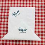 


																	 Khăn giấy ăn in logo TAPER 