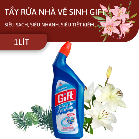 Chai tẩy rửa nhà vệ sinh Gift