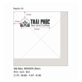 


																	 Khăn giấy ăn in logo THÁI PHÚC 