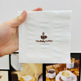 


																	 Khăn giấy ăn in logo THE DAILY COFFEE 