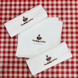 


																	 Khăn giấy ăn in logo THE DAILY COFFEE 