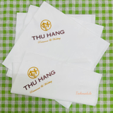 


																	 Khăn giấy ăn in logo THU HẰNG RESTAURANT 