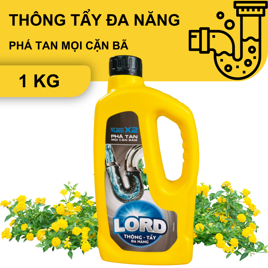 Thông - tẩy đa năng Lord 1kg*12