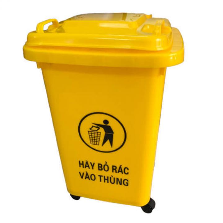 Thân thùng rác BPG60L (có bánh)