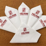 


																	 Khăn giấy ăn in logo TIỂU MINH 