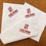 


																	 Khăn giấy ăn in logo TIỂU MINH 